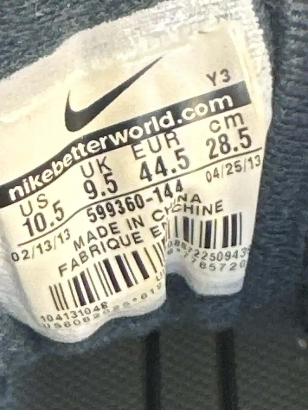 Nike Air Cage Advantage White Navy Grey Tennis Shoes 599360-144